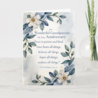 Grandparents Religious Anniversary Scripture Love