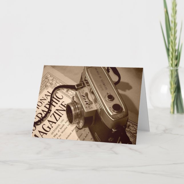 grandpa's camera card (Front)