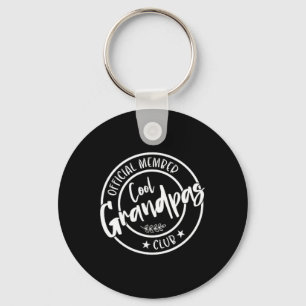 Grandpas Club Official Member Vintage For Women Me Key Ring