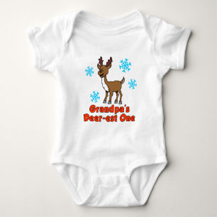 Grandpa's Deer-est One Baby Bodysuit