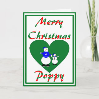 Grandpa's First Christmas Holiday Card