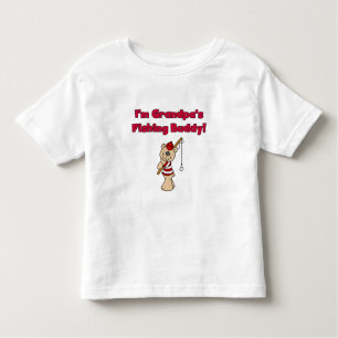 Grandpas Fishing Buddy Toddler T-Shirt
