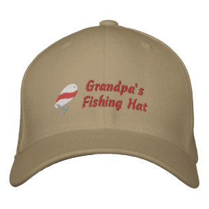 Grandpa's Fishing Hat Custom Personalised