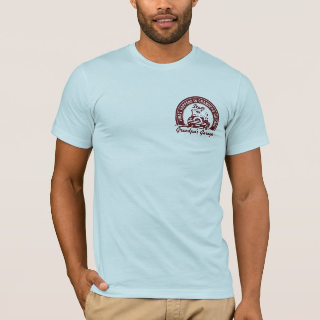 Grandpa's Garage T-Shirt (Front)