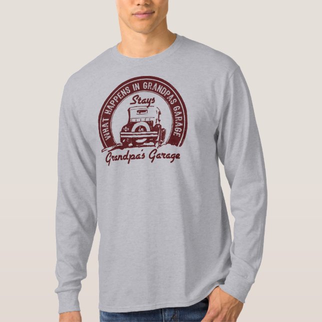 Grandpa's Garage T-Shirt (Front)