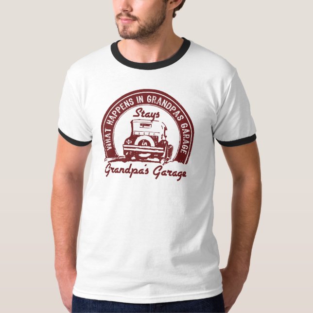 Grandpa's Garage T-Shirt (Front)