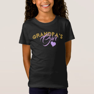 Grandpa's Girl - Girls' Fine Jersey T-Shirt