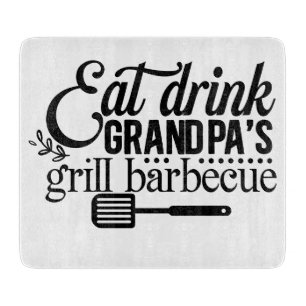 Grandpa's Grill Barbecue Cutting Board