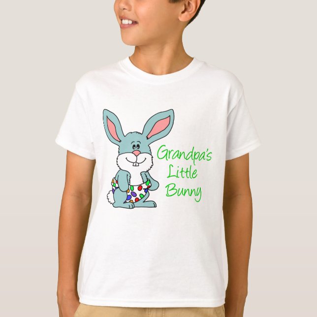 Grandpa's Little Bunny T-Shirt (Front)