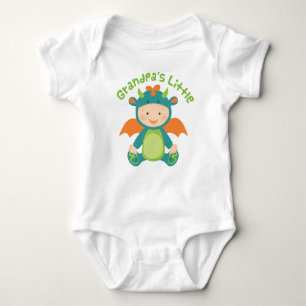 Grandpa's Little Dragon Infant T-shirt Baby Bodysuit