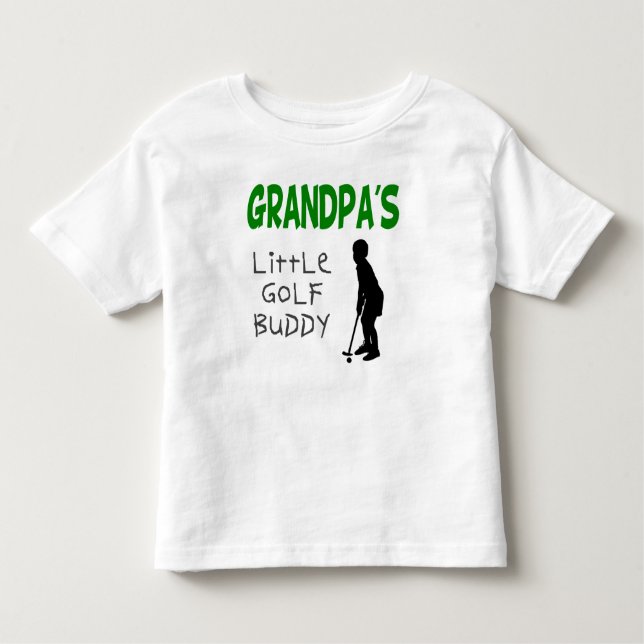 Grandpa's Little Golf Buddy T-shirts (Front)