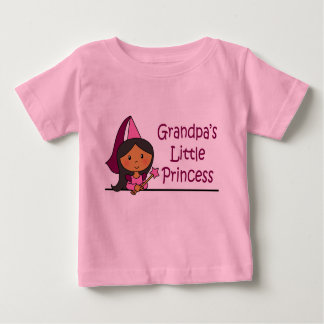 Grandpa's Little Princess Baby T-Shirt