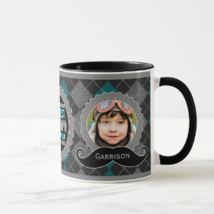 Grandpa's Moustache Two Photo Best in the World Mug