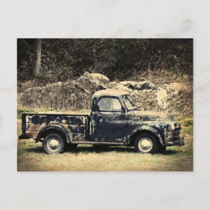 Grandpa's Truck Postcard
