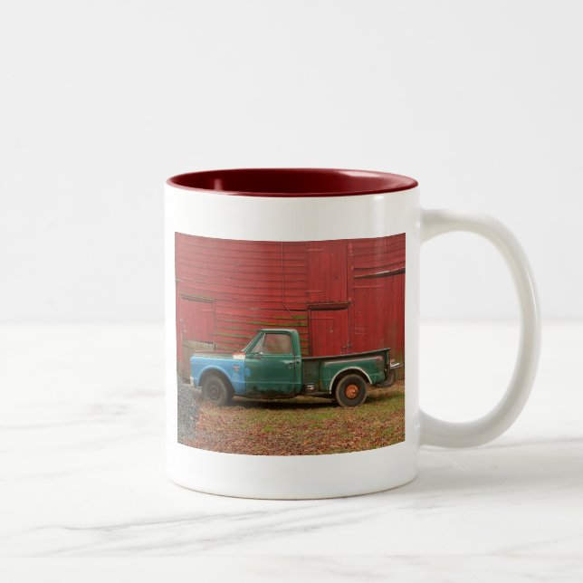 Grandpa's Truck Two-Tone Coffee Mug (Right)