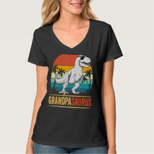 Grandpasaurus Rex Dinosaur Grandpa Saurus Family M T-Shirt