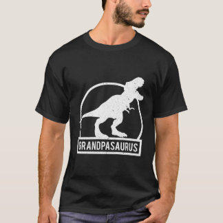Grandpasaurus Shirt Funny Dinosaur Grandpa Christm