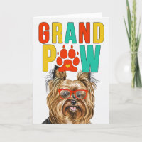 GrandPAW Biewer Terrier GrandDOG Grandparents Day