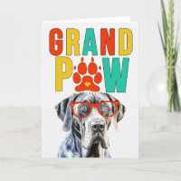 GrandPAW Great Dane GrandDOG Grandparents Day