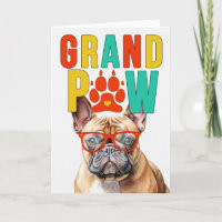 GrandPAW Tan Frenchie GrandDOG Grandparents Day