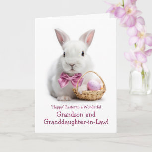 Grandson and Granddaughter in Law Wife Easter Card