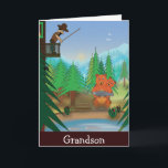 Grandson Birthday Card<br><div class="desc">Original art & design by Danieljm.</div>