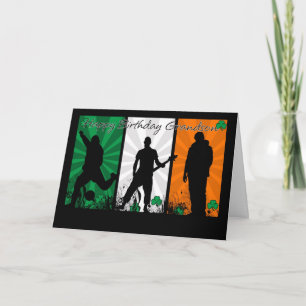 Grandson Birthday On St. Patrick's Day Card