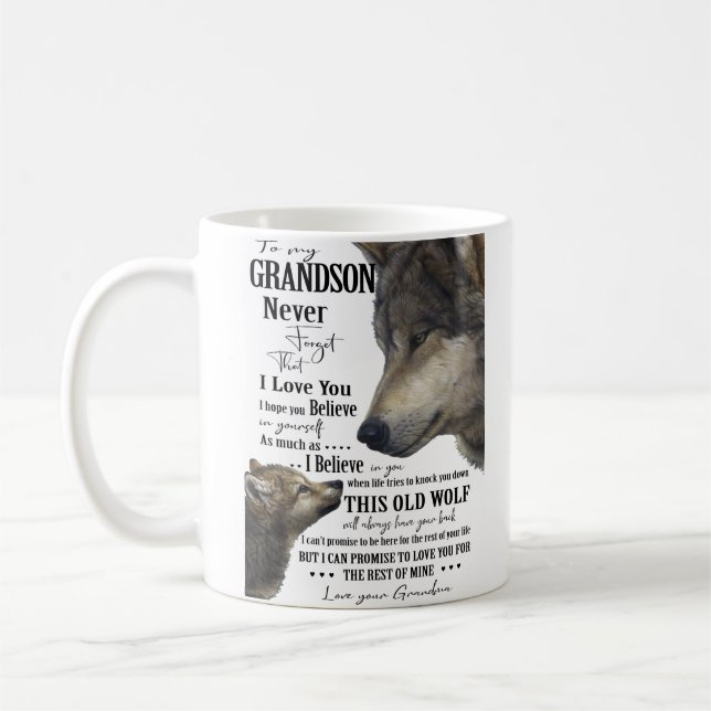 Grandson Coffee Mug (Left)