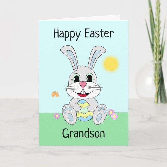 Grandson Easter Card (Front)
