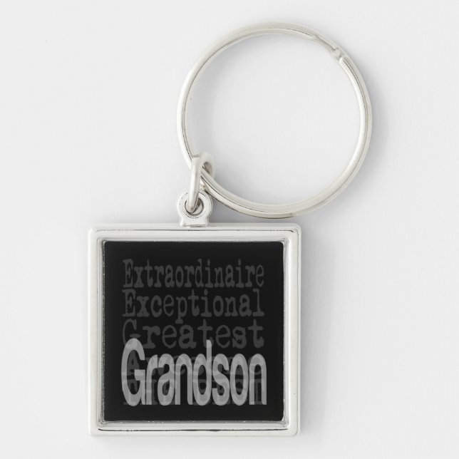 Grandson Extraordinaire Key Ring (Front)