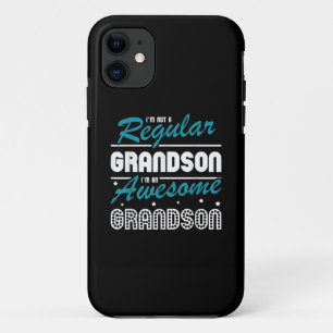 Grandson Gift   Im Not A Regular Grandson Case-Mate iPhone Case