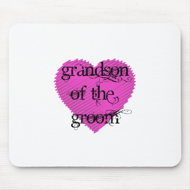 Grandson of the Groom Mouse Pad (Front)