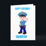 GRANDSON ON YOUR BIRTHDAY! CARD<br><div class="desc">THANK U FOR STOPPING BY ONE OF MY EIGHT STORES!!!!</div>
