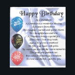 Grandson Poem  -  Happy Birthday Notepad<br><div class="desc">A great gift for a grandson on his birthday</div>