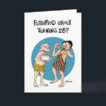 Grandson's 28th Birthday Card<br><div class="desc">Funny 28th Birthday Greeting Card for a grandson who is turning 28 years old</div>