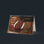 *GRANDSON'S BIRTHDAY* POUR THE WINE/ENJOY CARD<br><div class="desc">THANKS FOR STOPPING BY ONE OF MY EIGHT STORES!</div>