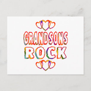 Grandsons Rock Postcard