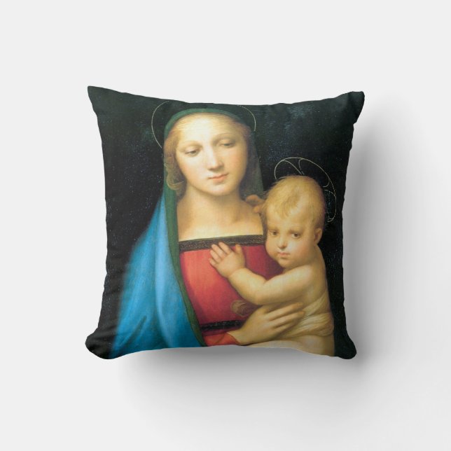 Granduca Madonna, Raphael Cushion (Front)