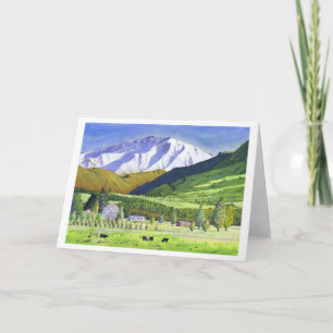 Grandview Ridge, Hawea, New Zealand Card