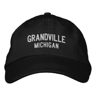 Grandville Michigan Embroidered Baseball Hat