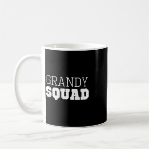 Grandy Squad Cool Funny Grandma Grandpa Coffee Mug