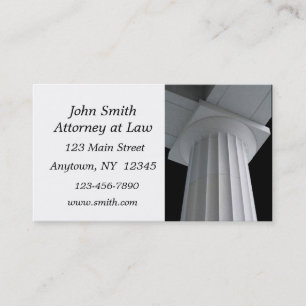 Granite Column Business Card