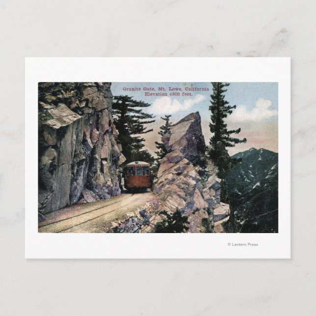 Granite Gate Railway View Postcard (Front)