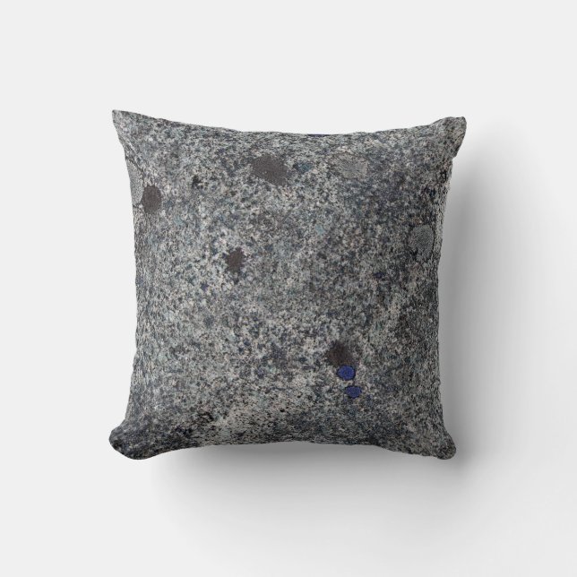 Granite Grey with Blue Detail Cushion (Front)