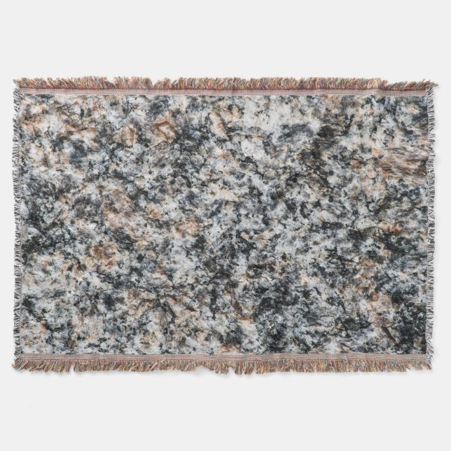 Granite - Hard Rock Throw Blanket (Front)