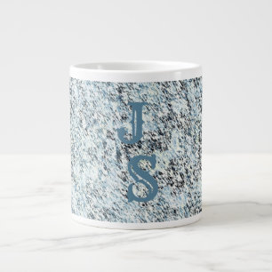 Granite Inlaid  Large Coffee Mug