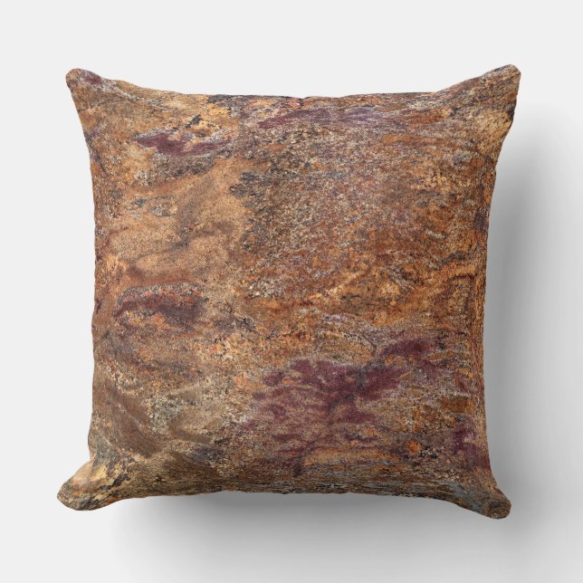 Granite Pattern Throw Pillow (Front)