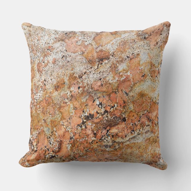Granite Pattern Throw Pillow (Front)
