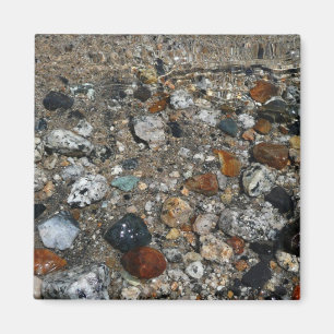 Granite Pebbles in Tenaya Lake at Yosemite Magnet