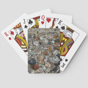 Granite Pebbles in Tenaya Lake at Yosemite Playing Cards